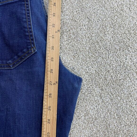Anthropologie Pilcro and The Letterpress Superscript 30 X 27" Inseam Blue 39-8 - Picture 7 of 8